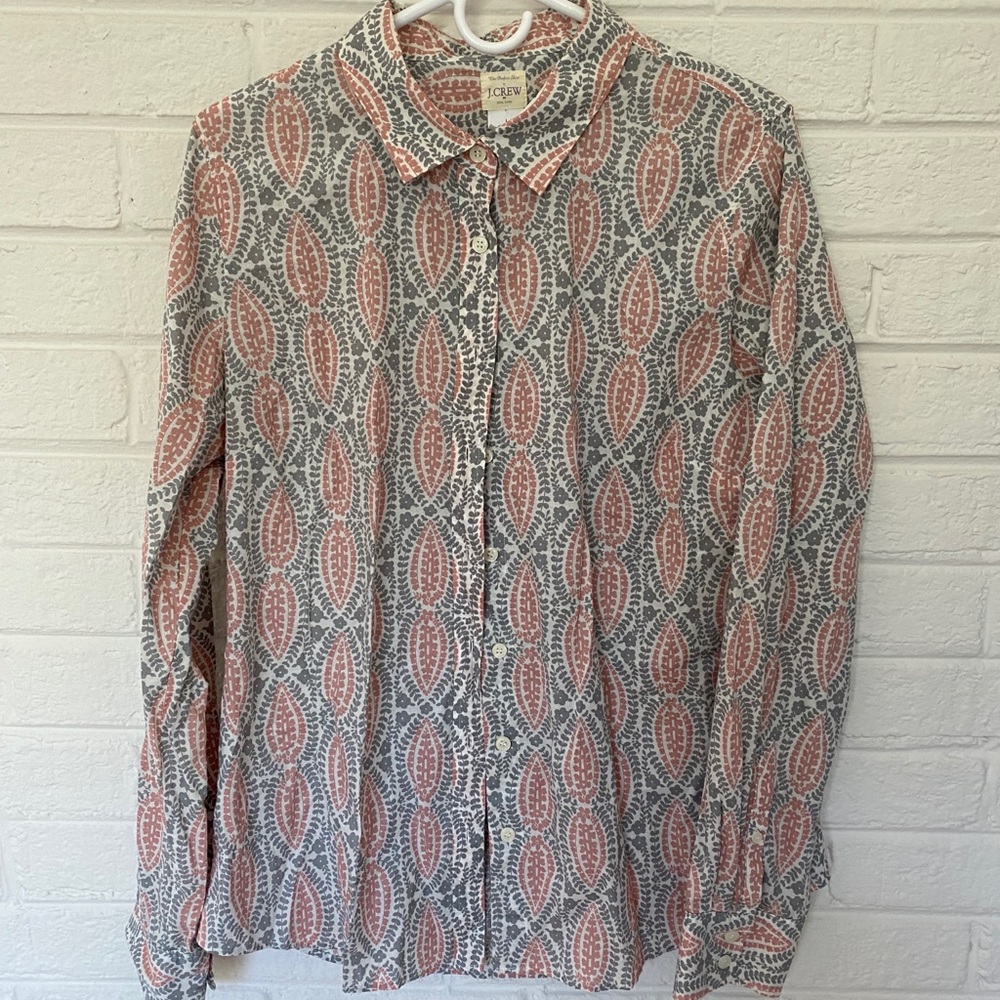 Patterned Button Down - image 1